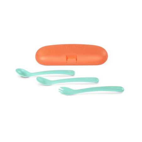 ESTUCHE CUBIERTOS PICNEAT MEDITERRANEAN CORAL