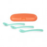 ESTUCHE CUBIERTOS PICNEAT MEDITERRANEAN CORAL