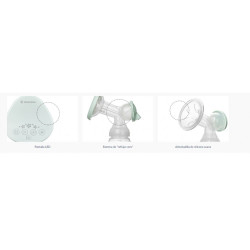Extractor de leche Eléctrico LED Serenity