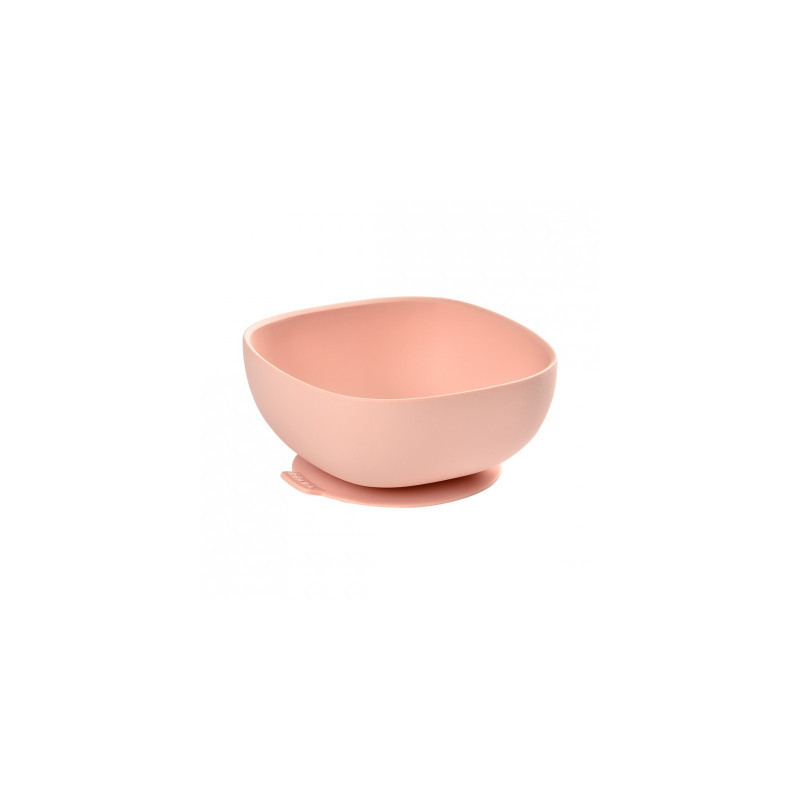 BOL SILICONA VENTOSA ROSA