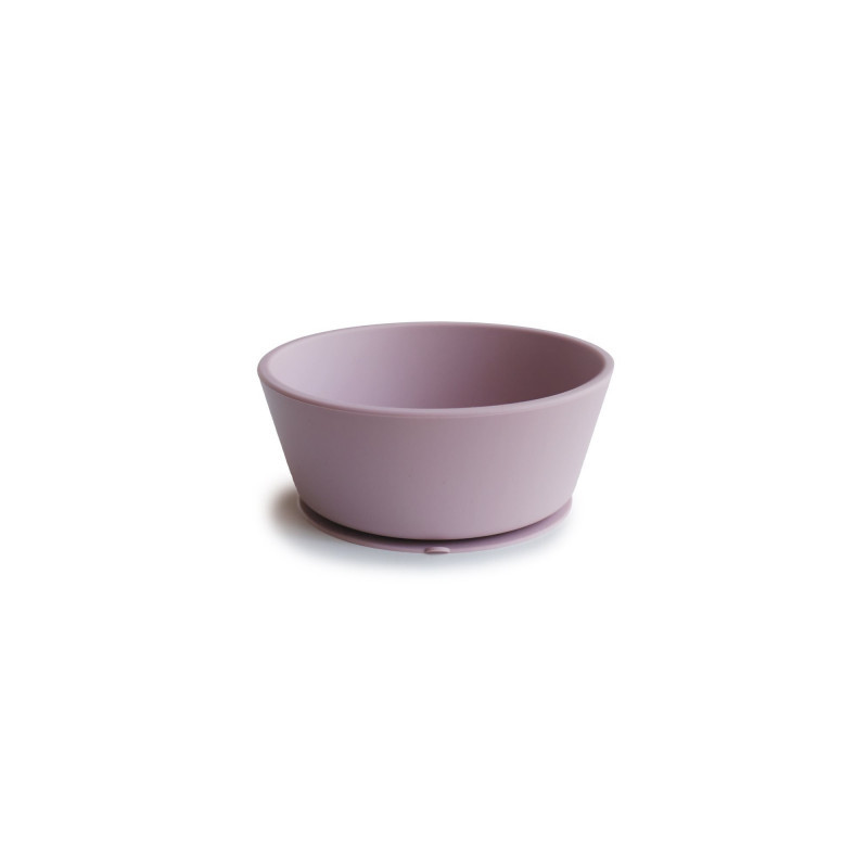 Bol con Ventosa SOLID Soft Lilac