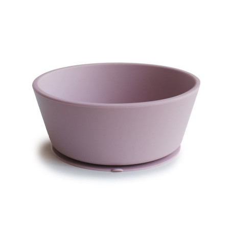 Bol con Ventosa SOLID Soft Lilac