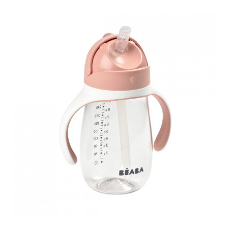 TAZA ANTIGOTEO C/ASAS C/CAÑITA 300ML OLD PINK