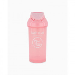 TWISTSHAKE TAZA CAÑITA 360ML PASTEL ROSA