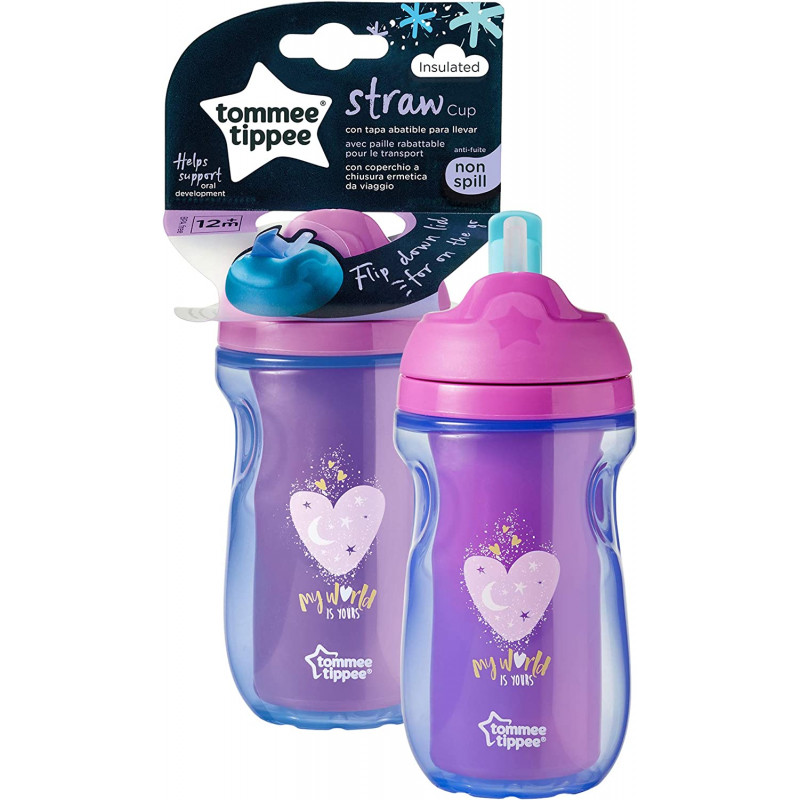 VASO TERMICO, 12 Months+, Pink & Blue