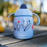 VASO APRENDIZAJE C/ASAS SIPPEE 300ML AZUL