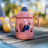 VASO APRENDIZAJE C/ASAS SIPPEE 300ML ROSA