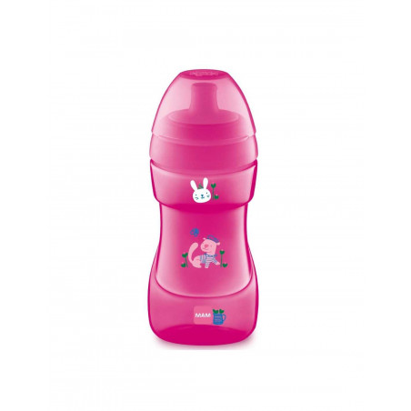 MAM VASO SPORTY CUP 330ML ROSA
