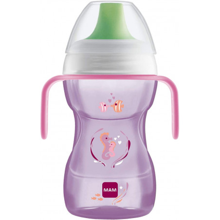 MAM VASO APRENDIZAJE 270ML FUN TO DRINK ROSA