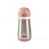 BOTELLA CANTIMPLORA INOX 350ML C/ASAS ROSA