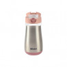 BOTELLA CANTIMPLORA INOX 350ML C/ASAS ROSA