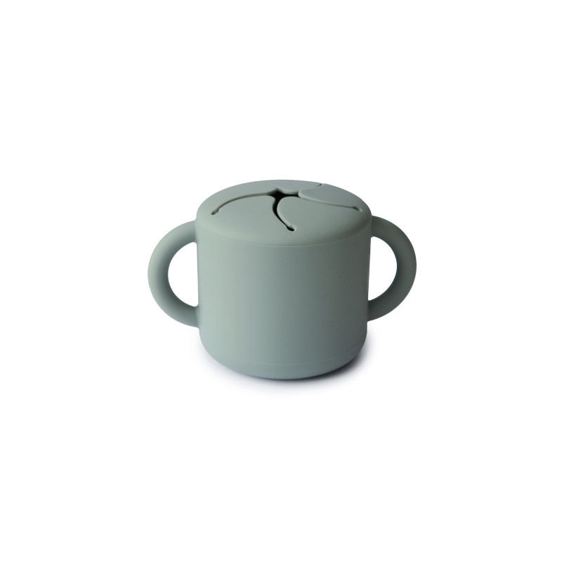 Taza para snack silicona SOLID Cambridge Blue