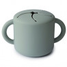 Taza para snack silicona SOLID Cambridge Blue