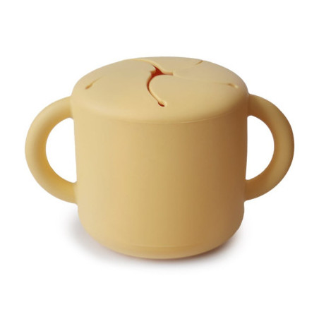 Taza para snack silicona SOLID Pale Daffodil