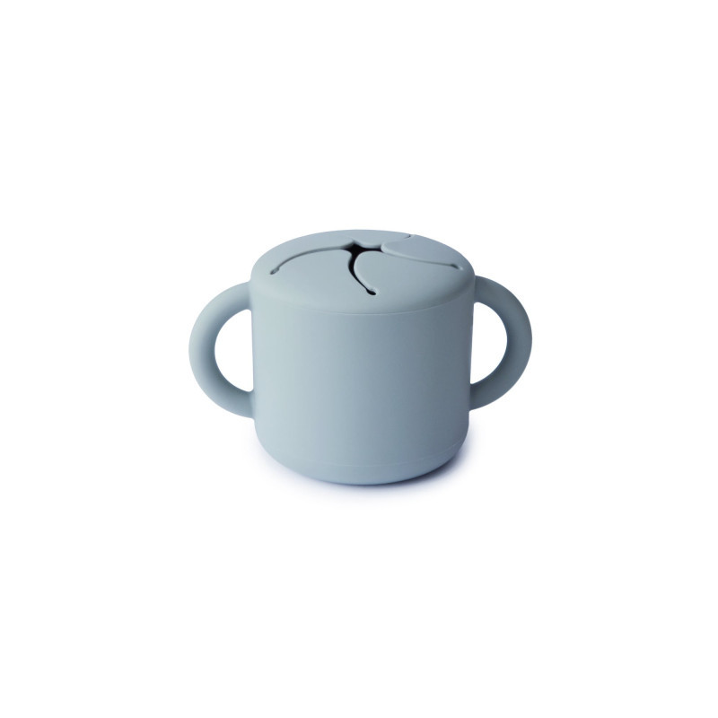 Taza para snack silicona SOLID Powder Blue