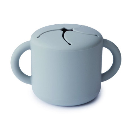 Taza para snack silicona SOLID Powder Blue