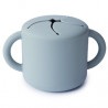 Taza para snack silicona SOLID Powder Blue