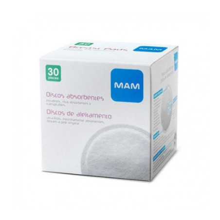 MAM DISCOS ABSORBENTES 30 UNDS