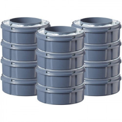 RECAMBIO SANGENIC 12 UNDS TWIST&CLICK green film/citrus