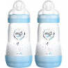 MAM PACK 2 BIBERONES ANTI COLIC 260ML AZUL