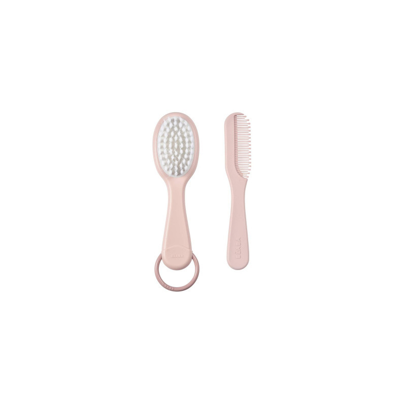 CEPILLO Y PEINE ROSA