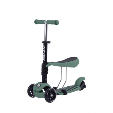 PATINETE MAKANI SCOOTER 3 EN 1 VERDE