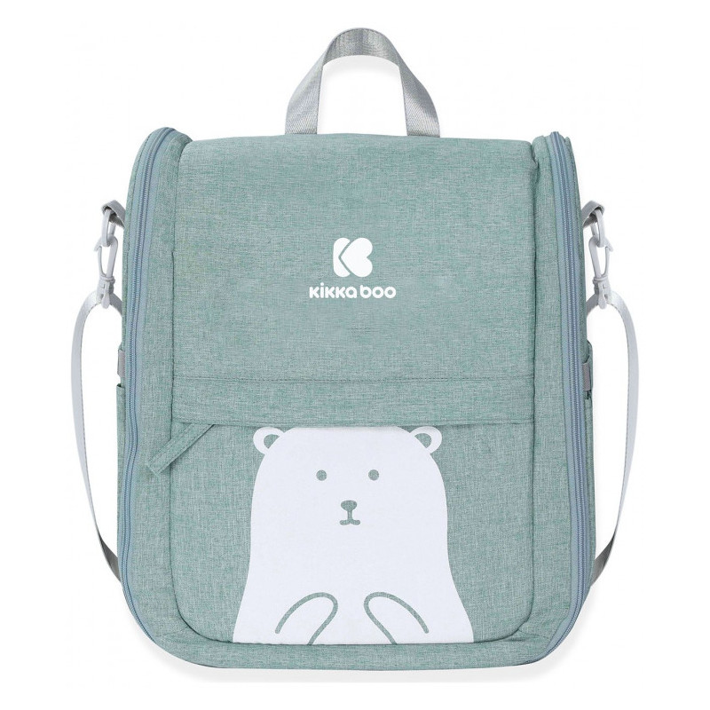 CUNA DE VIAJE + BOLSA 2 EN 1 BEAR MINT