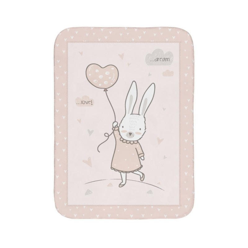 Manta supersuave 80/110 cm Rabbits in Love