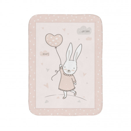 Manta supersuave 80/110 cm Rabbits in Love