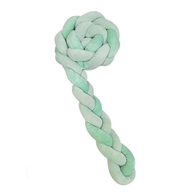 TRENZA PROTECTOR 180 cm 3 TRENZAS (12cm) MINT