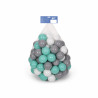 PACK DE 100 BOLAS 7 cm DIAMETRO MINT