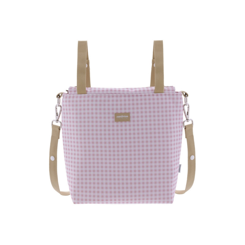 BOLSO TALEGA VICHY ROSA