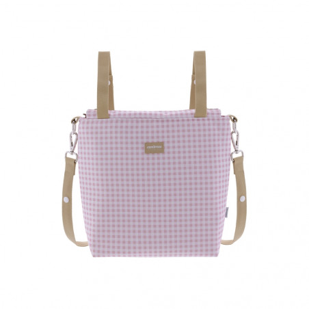 BOLSO TALEGA VICHY ROSA