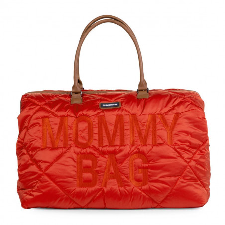BOLSO MOMMY BAG GRANDE ACOLCHADO ROJO