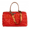 BOLSO MOMMY BAG GRANDE ACOLCHADO ROJO