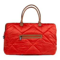 BOLSO MOMMY BAG GRANDE ACOLCHADO ROJO