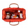 BOLSO MOMMY BAG GRANDE ACOLCHADO ROJO
