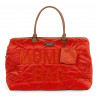 BOLSO MOMMY BAG GRANDE ACOLCHADO ROJO