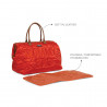 BOLSO MOMMY BAG GRANDE ACOLCHADO ROJO