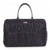 BOLSO MOMMY BAG GRANDE ACOLCHADO NEGRO