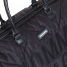 BOLSO MOMMY BAG GRANDE ACOLCHADO NEGRO