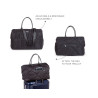 BOLSO MOMMY BAG GRANDE ACOLCHADO NEGRO