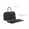 BOLSO MOMMY BAG GRANDE ACOLCHADO NEGRO