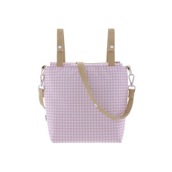 BOLSO TALEGA VICHY ROSA