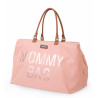 BOLSO MOMMY BAG GRANDE ROSA/COBRE
