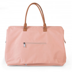 BOLSO MOMMY BAG GRANDE ROSA/COBRE