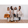 BOLSO MOMMY BAG GRANDE GRIS/CRUDO
