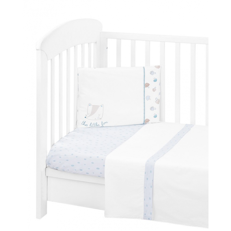 JUEGO DE CUNA 3 piezas EU STYLE 70/140 LITLLE FOX
