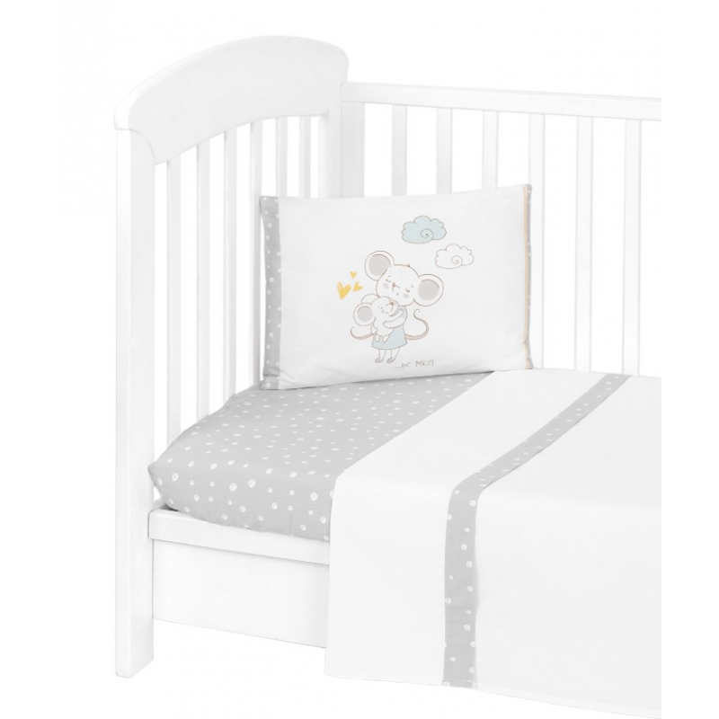 JUEGO DE CUNA 3PCS EU STYLE 70/140  JOYFUL MICE