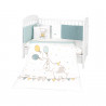 EDREDON DE CUNA Y PROTECTOR  60/120 ELEPHANT TIME